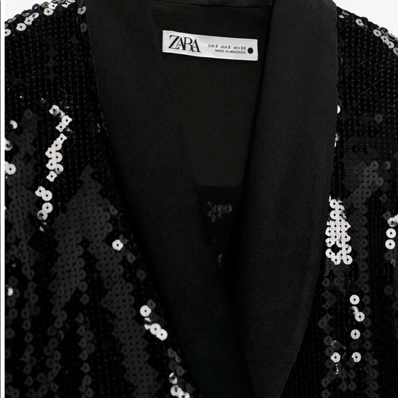 Zara Sequin Blazer Dress - Picture 15 of 16